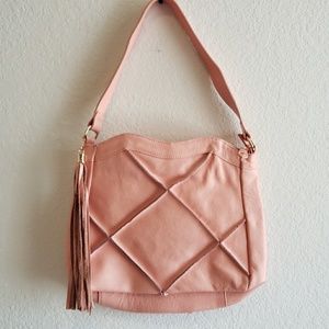 Nyla Noor | Pink leather purse